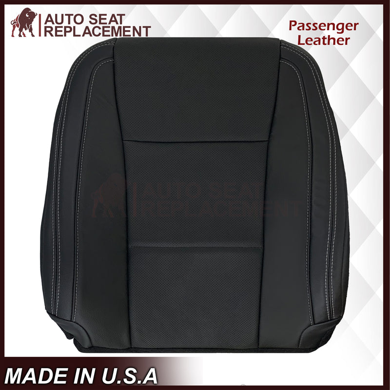 2017-2021 Ford F250 XLT Replacement Seat Covers In Charcoal Black - Auto Seat Replacement