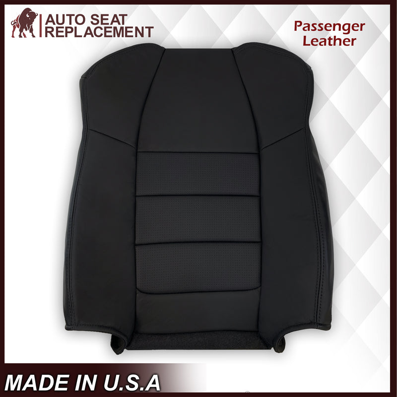 2001 2002 2003 Ford F350/F250 Lariat Extended Cab Perforated Seat Cover in Black: Choose Leather OR Vinyl