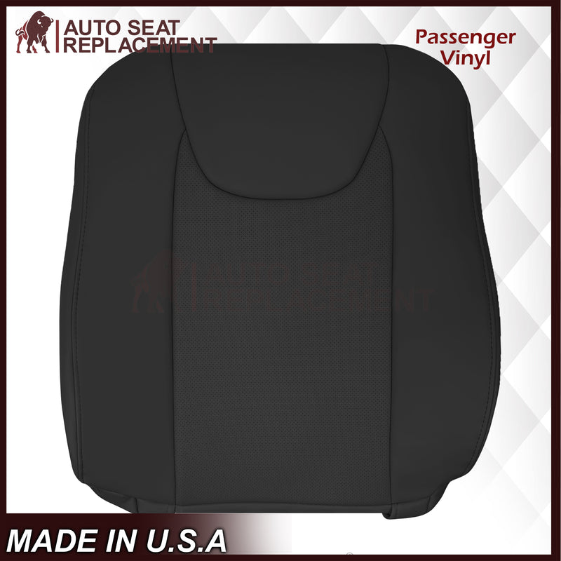 2010-2015 Lexus RX350 RX450H Replacement Synthetic Leather Seat Covers: Black Perforated