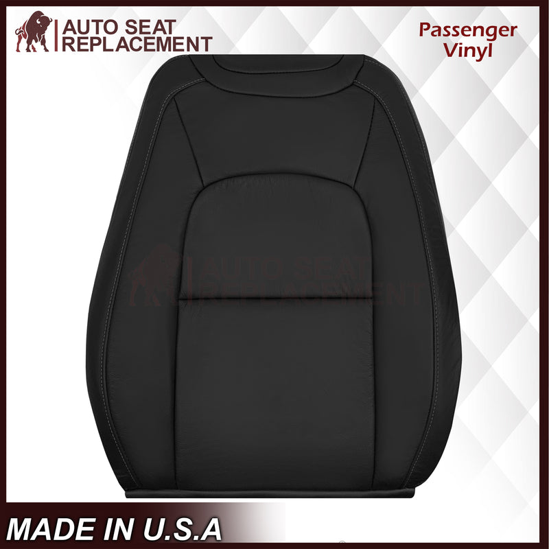 2015-2022 Chevy Colorado LT ZR2 LTZ LS Replacement Seat Covers In Black: Choose In Leather or Vinyl