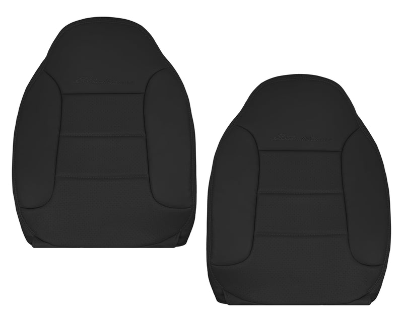 1992 - 1996 Ford Bronco Eddie Bauer Synthetic Leather Seat Cover In Black
