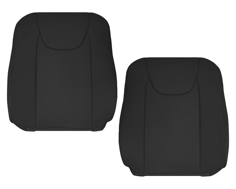 2010-2015 Lexus RX350 RX450H Replacement Synthetic Leather Seat Covers: Black Perforated