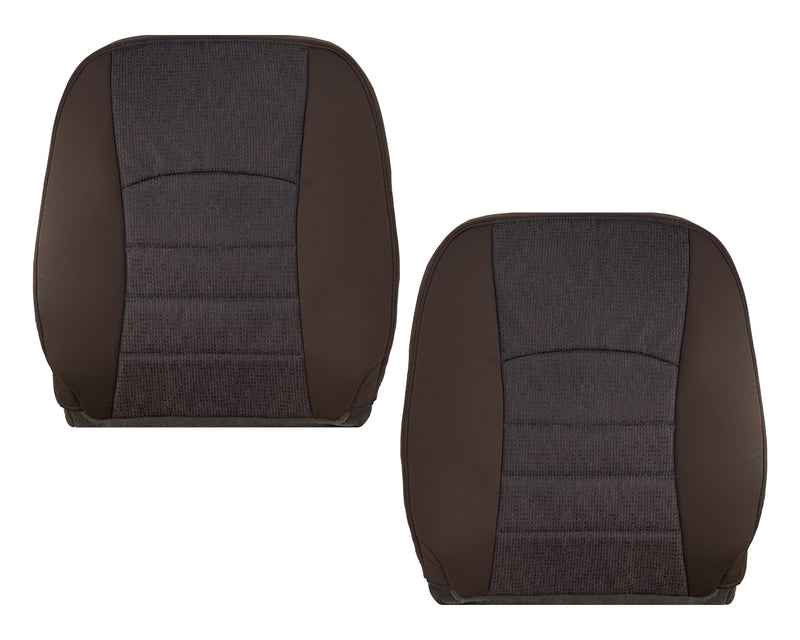 2013 - 2018 Dodge Ram 1500 2500 SLT Outdoorsman Cloth Seat Covers In Brown - Auto Seat Replacement