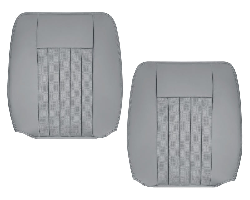 2003 2004 Lincoln Navigator Replacement Seat Covers in Gray: Choose Genuine Leather or Vinyl - Auto Seat Replacement