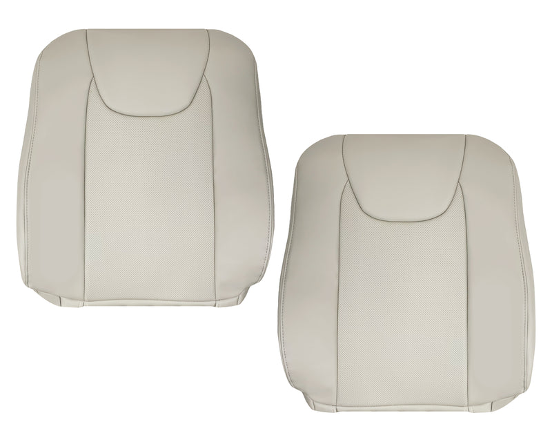 2010-2015 Lexus RX350 RX450H Replacement Synthetic Leather Seat Covers: Tan Perforated