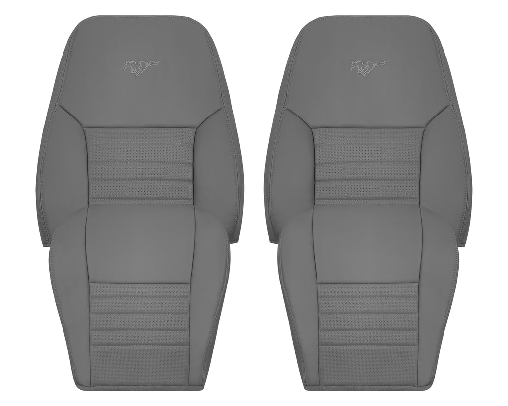 1999-2004 Ford Mustang GT Convertible Replacement Seat Cover In Medium Graphite Gray