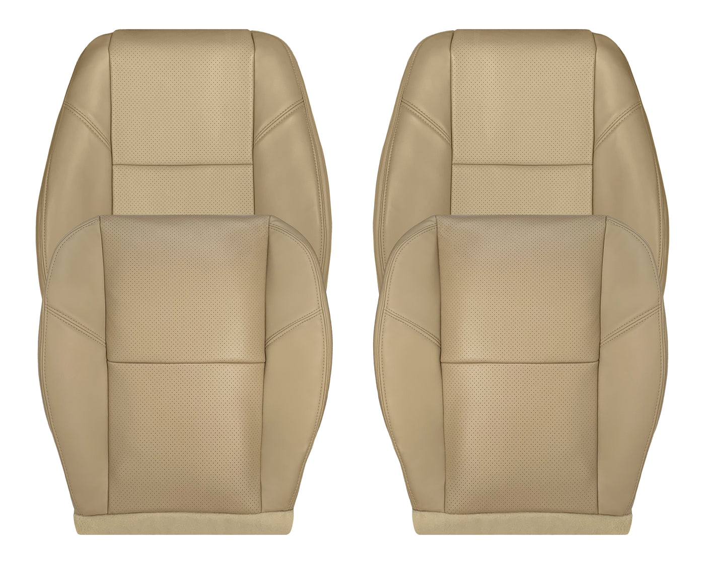 thumbnail image 2 of Texan Driver Side Bottom Seat Cover For 2009-2014 Chevy Suburban/Tahoe LTZ – Tan 2 of 3