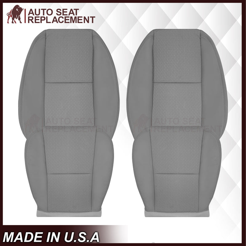2009-2014 Chevy Silverado LS LT Z71 Replacement Cloth Seat Cover: Gray