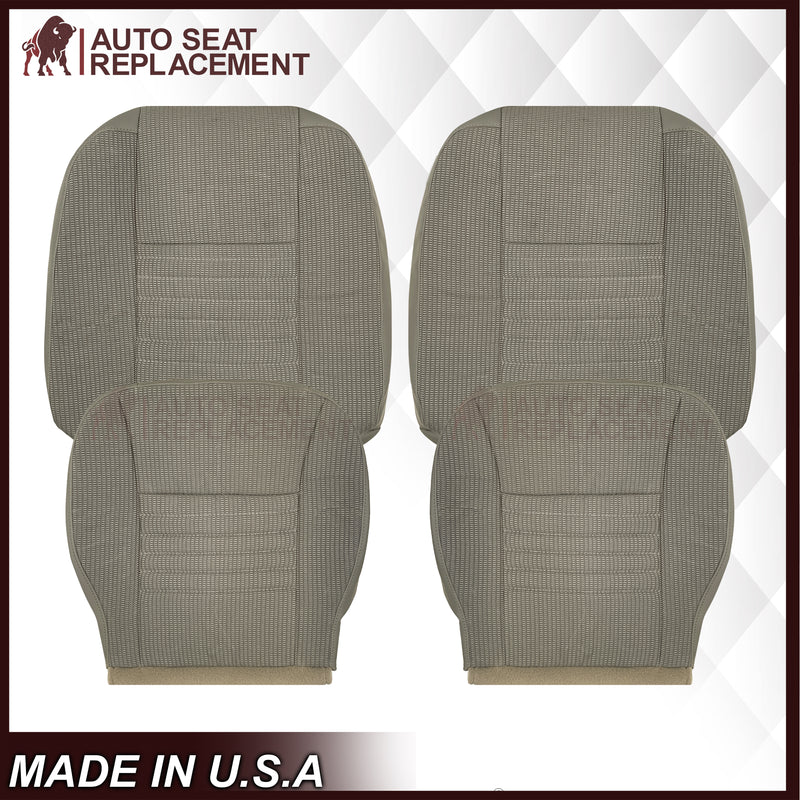 2006-2009 For Dodge Ram 1500 Regular Cab Replacement Seat Cover In Tan Cloth