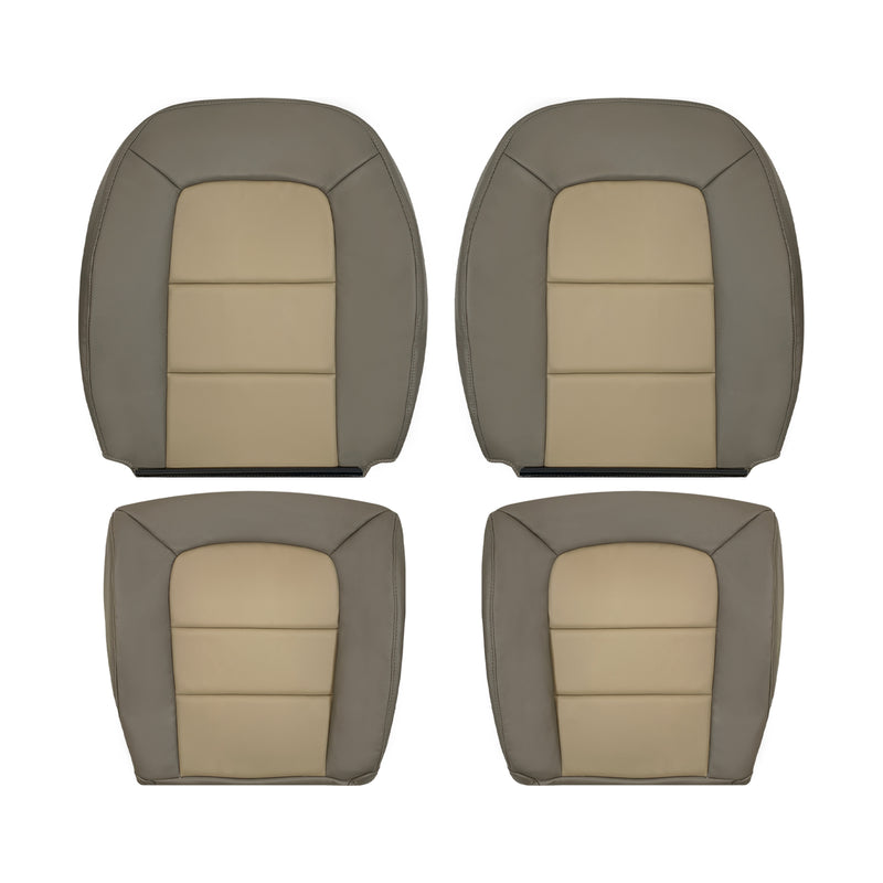 2002-2005 Ford Explorer Sport Trac Replacement Seat Cover: Driver / Passenger, 2-Tone Tan