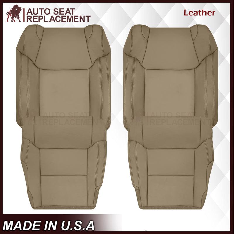 2014-2021 Toyota Tundra Driver or Passenger Bottom / Top Replacement Seat Cover – Sand Beige Tan