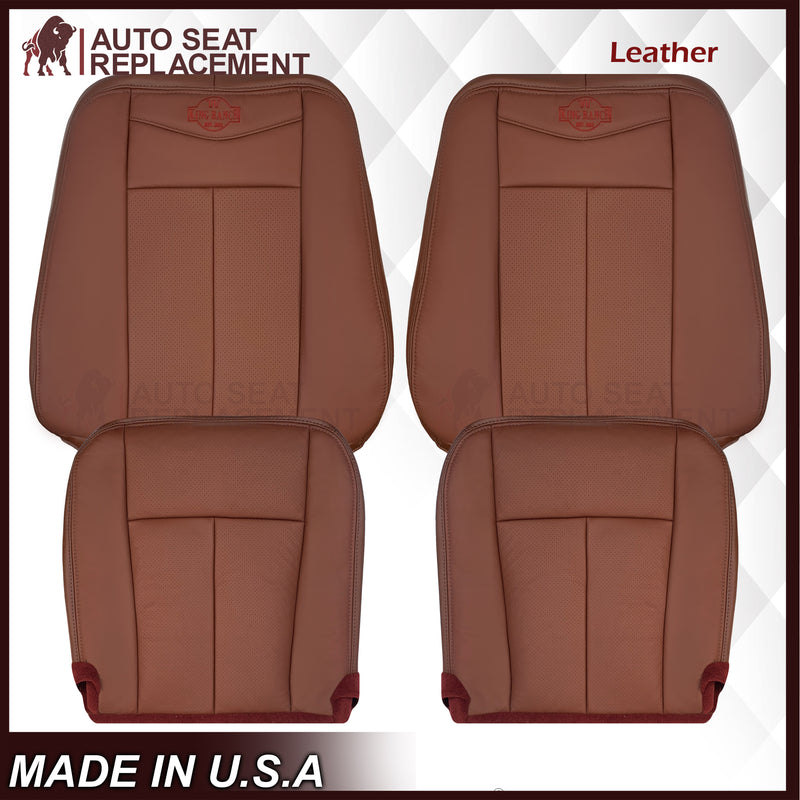 2007-2014 Ford Expedition King Ranch Replacement Leather Seat Cover: Perforated, King Ranch - Auto Seat Replacement
