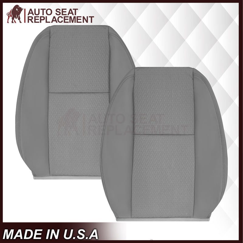 2009-2014 Chevy Silverado LS LT Z71 Replacement Cloth Seat Cover: Gray
