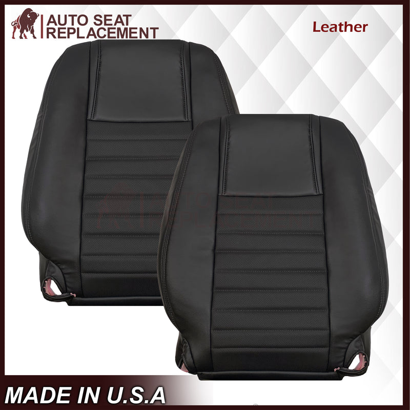 2005 2006 2007 2008 2009 Ford Mustang GT V8 Convertible in Dark Charcoal Black - Auto Seat Replacement