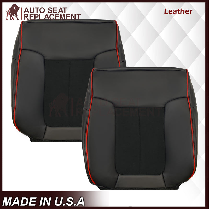 2013–2014 Ford F-150 FX4 Appearance Package Black Seat Cover with Suede Insert - Auto Seat Replacement