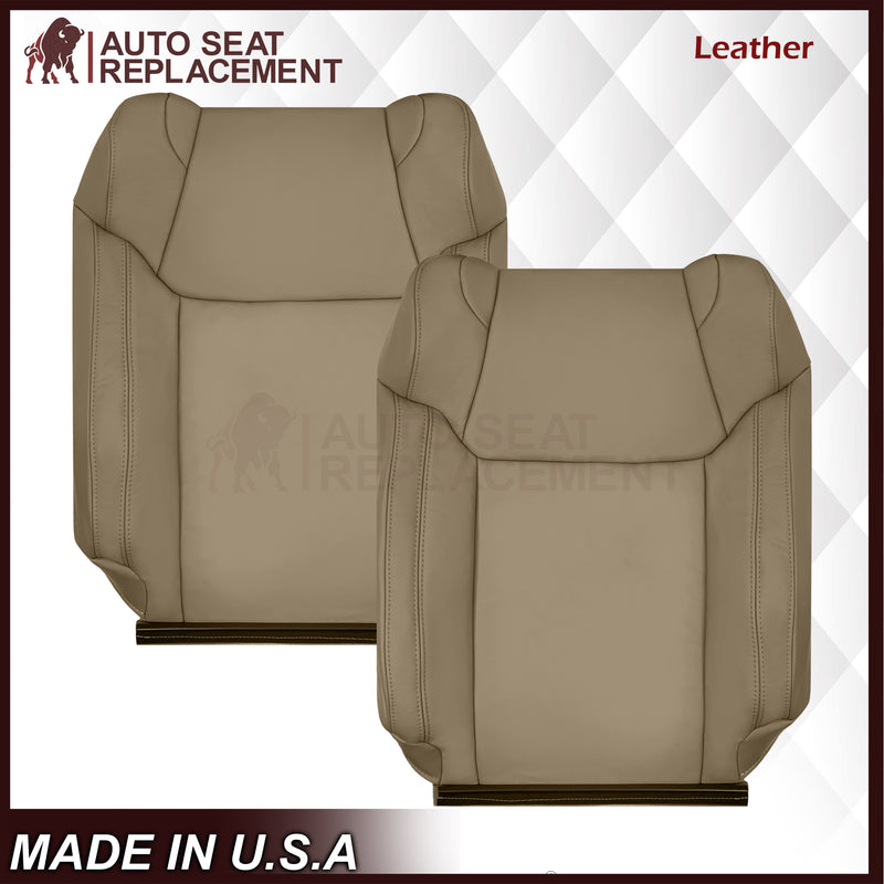 2014-2021 Toyota Tundra Driver or Passenger Bottom / Top Replacement Seat Cover – Sand Beige Tan