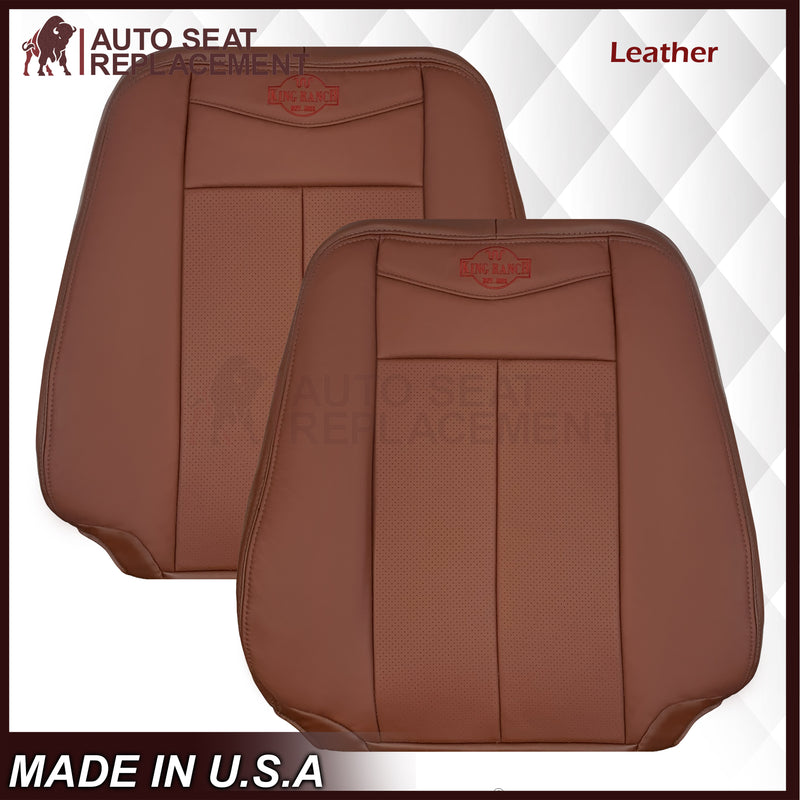 2007-2014 Ford Expedition King Ranch Replacement Leather Seat Cover: Perforated, King Ranch - Auto Seat Replacement