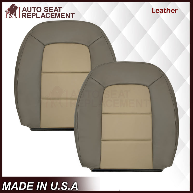 2002-2005 Ford Explorer Sport Trac Replacement Seat Cover: Driver / Passenger, 2-Tone Tan