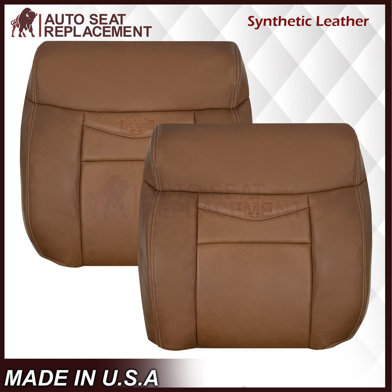 2004-2008 Ford F-150 King Ranch Replacement Synthetic Leather Seat Covers In King Ranch