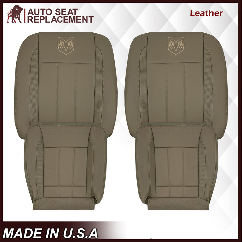 2006-2009 Dodge Ram 3500 Laramie Replacement Seat Cover: Med Khaki Tan