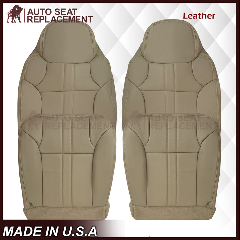 2000-2001 Ford Excursion XLT Seat Cover in Tan: Choose From Variation - Auto Seat Replacement