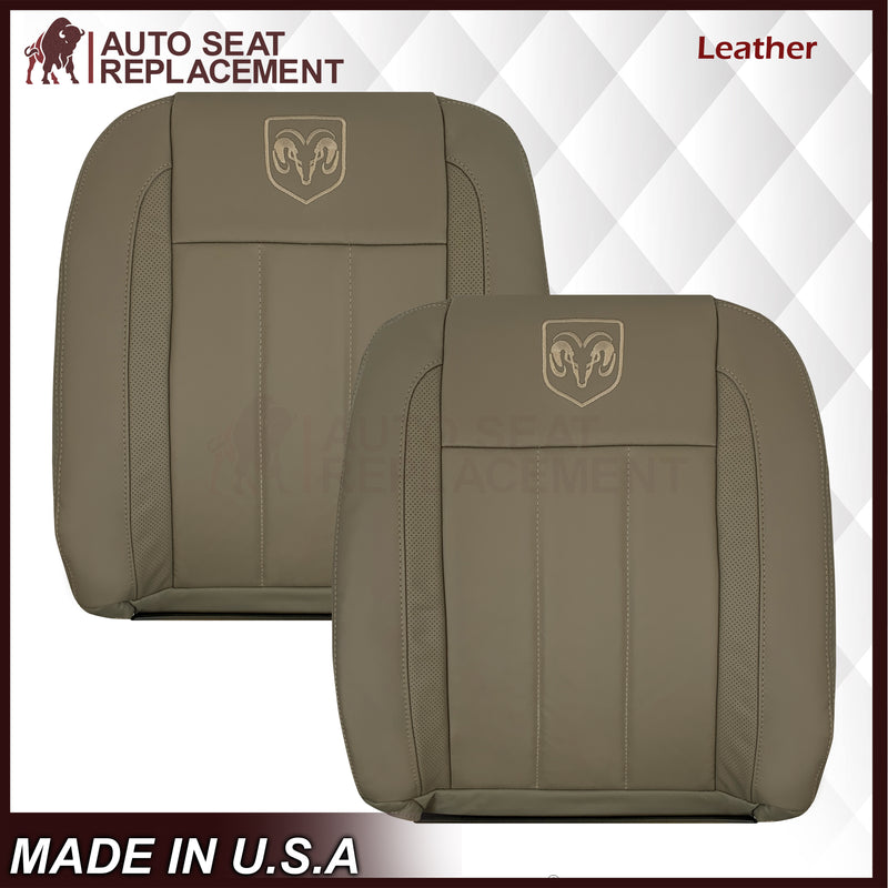 2006-2009 Dodge Ram 3500 Laramie Replacement Seat Cover: Med Khaki Tan