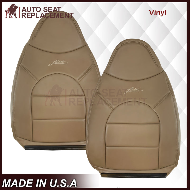 1998-1999 Ford F250 F350 Lariat Super Duty Replacement Seat Cover In Prairie "Tan" - Auto Seat Replacement