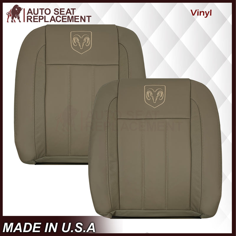 2006-2009 Dodge Ram 3500 Laramie Replacement Seat Cover: Med Khaki Tan