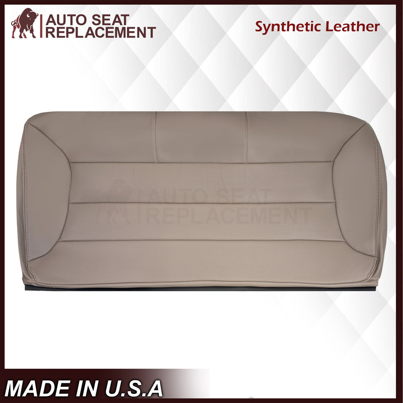 1992 - 1996 Ford Bronco Eddie Bauer Second Row Synthetic Leather Seat Cover In Mocha Tan