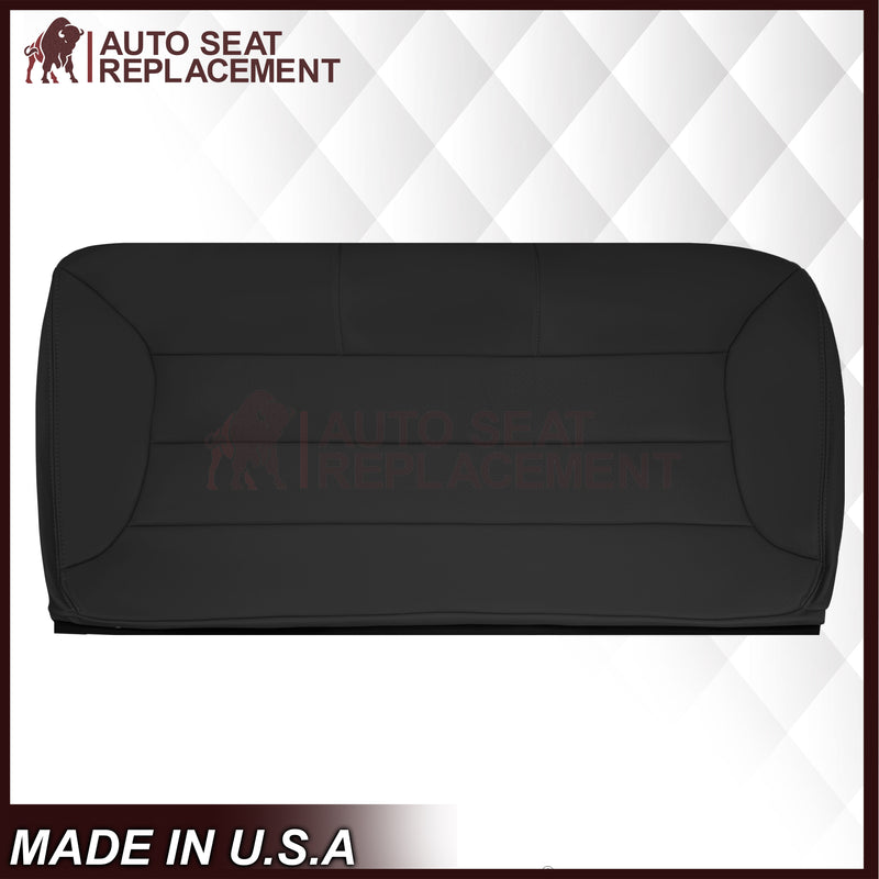 1992 - 1996 Ford Bronco Eddie Bauer Second Row Synthetic Leather Seat Cover In Black