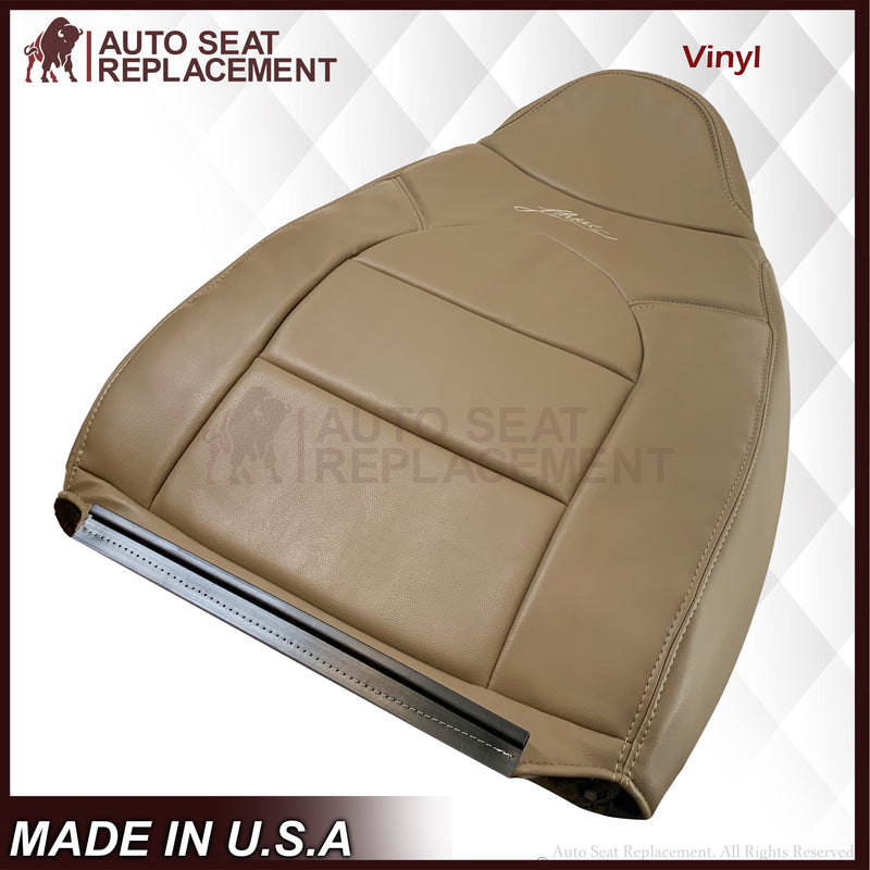 1998-1999 Ford F250 F350 Lariat Super Duty Replacement Seat Cover In Prairie "Tan" - Auto Seat Replacement