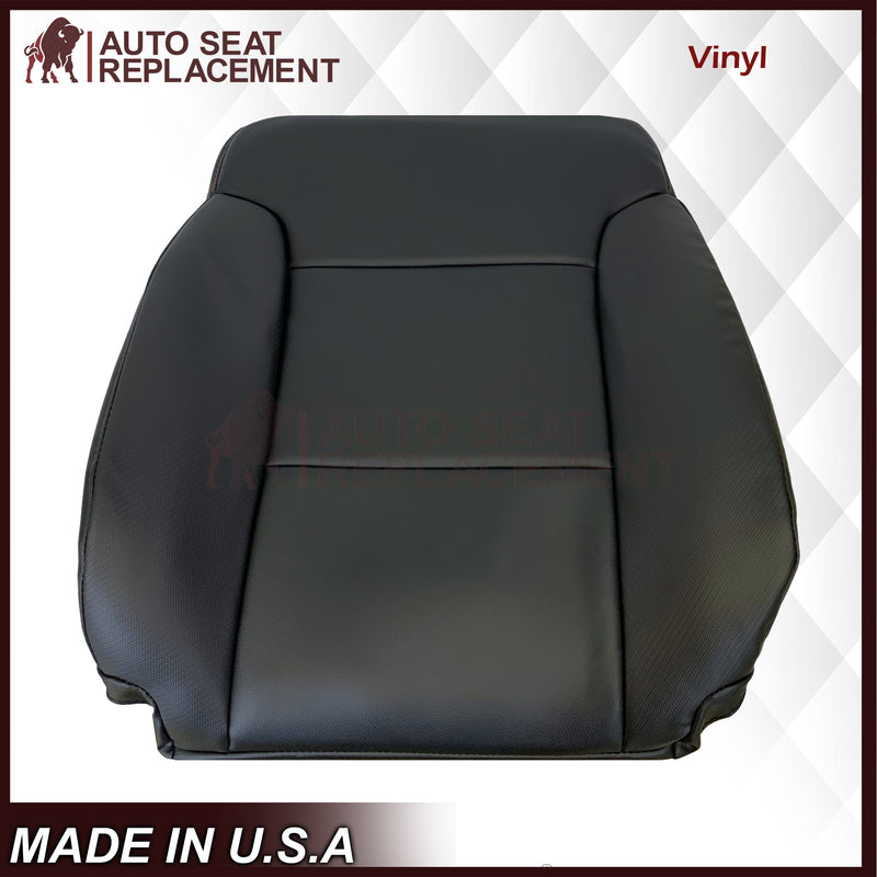 2014 - 2019 GMC Sierra All-Terrain Black Leather Replacement New Front Seat Covers