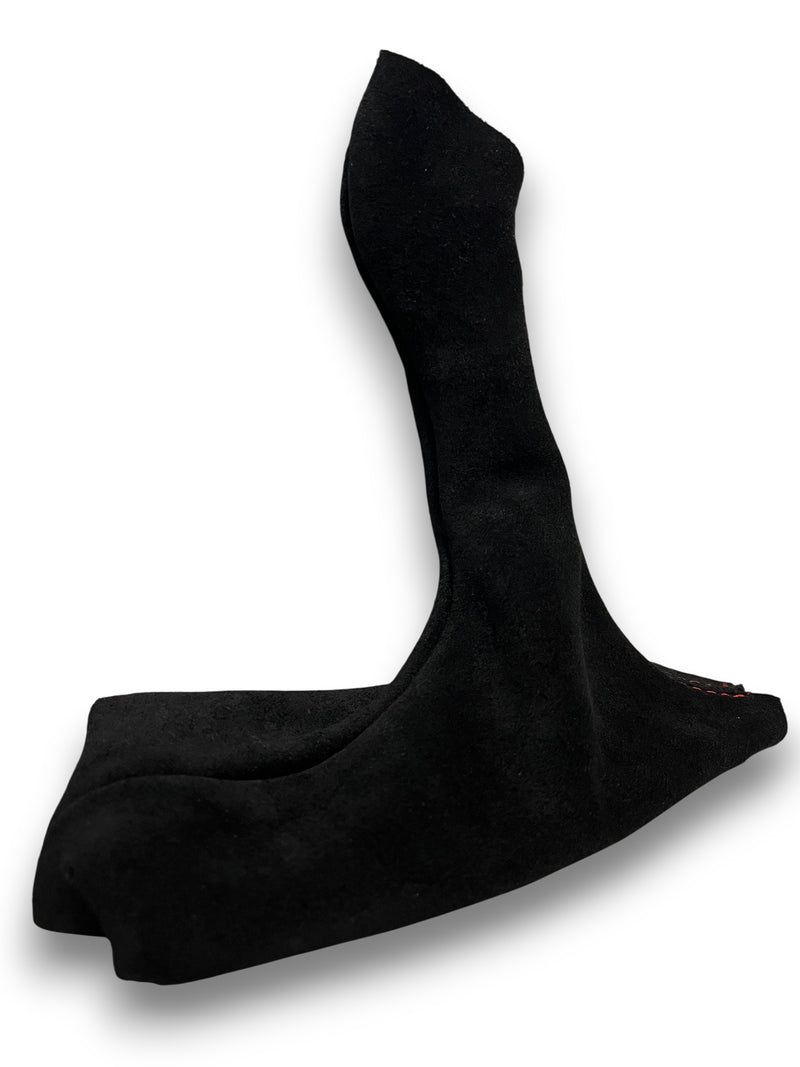 Red Stitch Real Suede Shift Boot Cover For Porsche 911 996 986 Boxster 1997-2004 - Auto Seat Replacement
