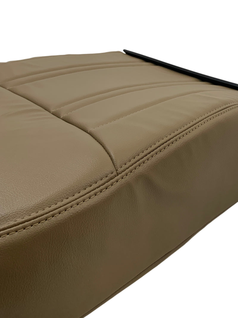 1997-1998 Ford F150 Lariat XLT 60/40 SPLIT Seat Cover in Prairie Tan: Choose Leather or Vinyl - Auto Seat Replacement