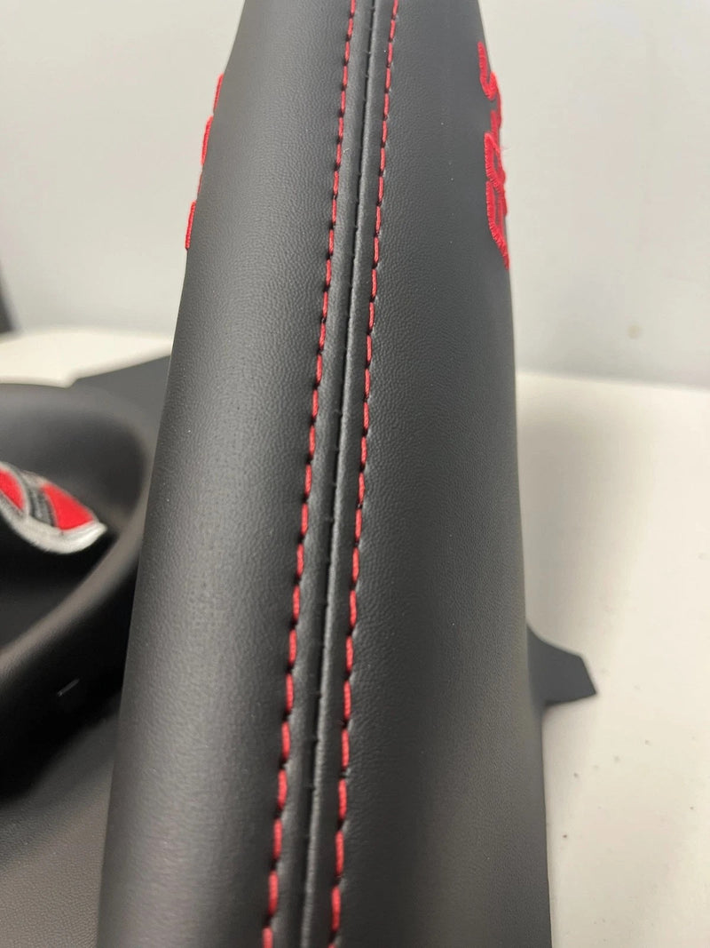 Manual Shift Ebrake Boot Cover Set With Custom Embroidery For Scion Frs Fr-s - Auto Seat Replacement