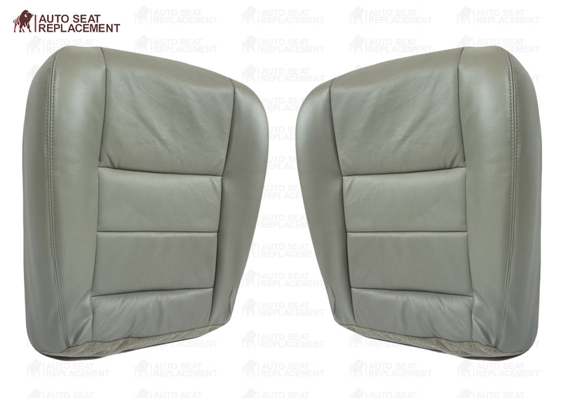 2002-2005 Ford Excursion Limited Seat Cover in Flint Gray: Choose From Variations- 2000 2001 2002 2003 2004 2005 2006- Leather- Vinyl- Seat Cover Replacement- Auto Seat Replacement