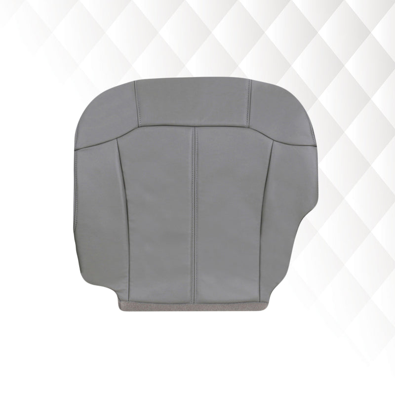 2000-2002 Chevy Tahoe/Suburban Seat Cover in Light Gray: Choose From Variations- 2000 2001 2002 2003 2004 2005 2006- Leather- Vinyl- Seat Cover Replacement- Auto Seat Replacement