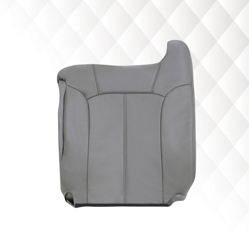 2000-2002 Chevy Tahoe/Suburban Seat Cover in Light Gray: Choose From Variations- 2000 2001 2002 2003 2004 2005 2006- Leather- Vinyl- Seat Cover Replacement- Auto Seat Replacement