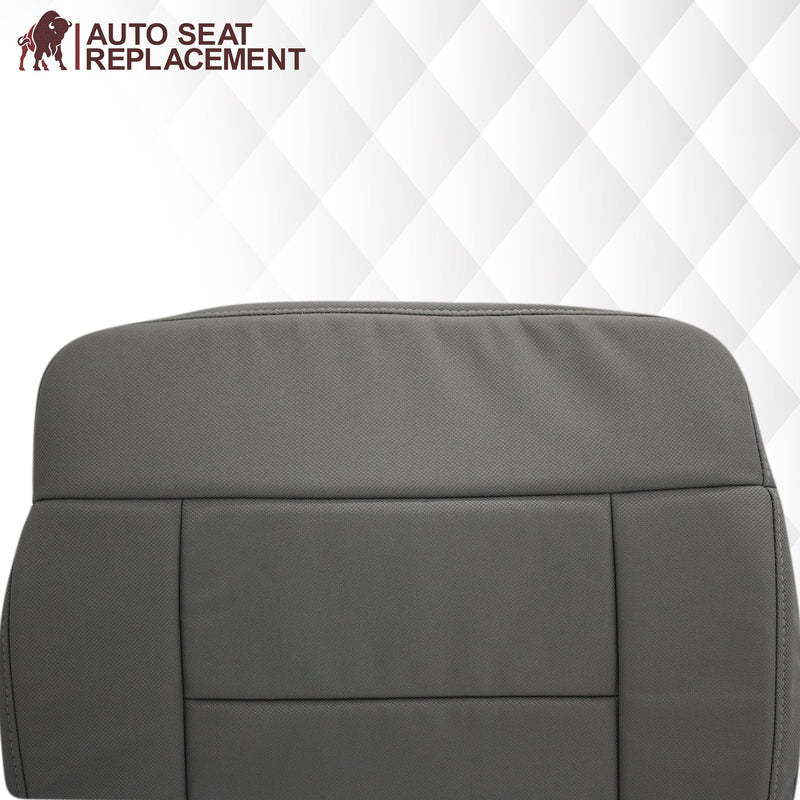 2004 2005 2006 2007 2008 Ford F150 Lariat Cloth Seat Covers in Medium Flint Gray- 2000 2001 2002 2003 2004 2005 2006- Leather- Vinyl- Seat Cover Replacement- Auto Seat Replacement