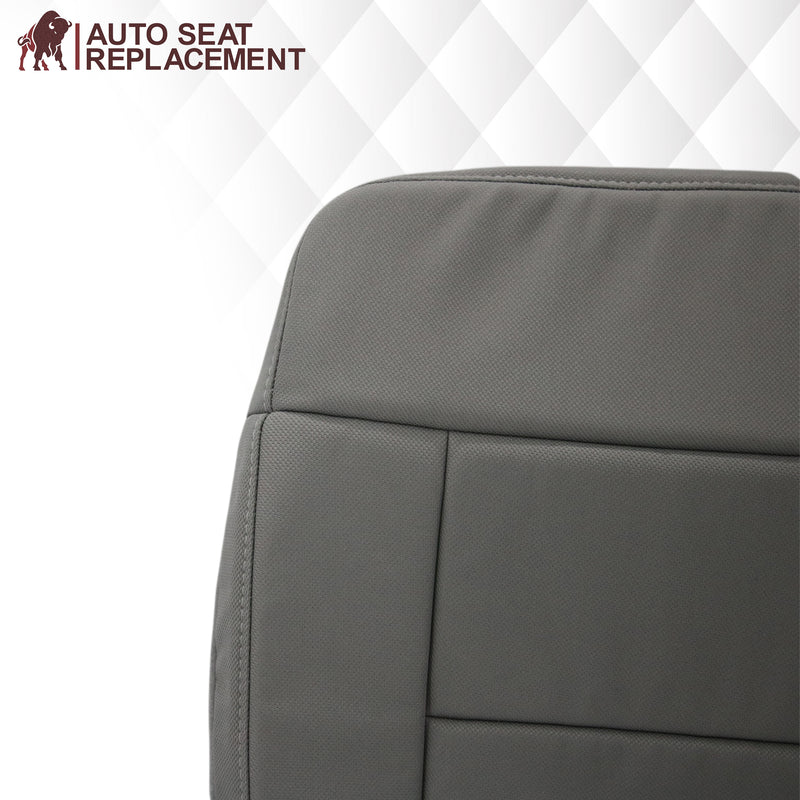 2004 2005 2006 2007 2008 Ford F150 Lariat Cloth Seat Covers in Medium Flint Gray- 2000 2001 2002 2003 2004 2005 2006- Leather- Vinyl- Seat Cover Replacement- Auto Seat Replacement