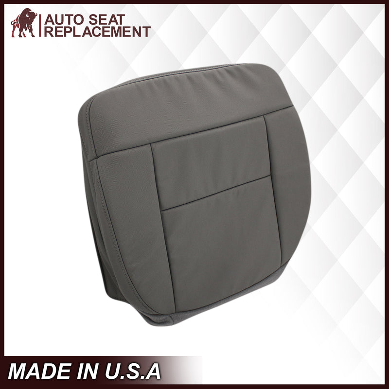 2004 2005 2006 2007 2008 Ford F150 Lariat Cloth Seat Covers in Medium Flint Gray- 2000 2001 2002 2003 2004 2005 2006- Leather- Vinyl- Seat Cover Replacement- Auto Seat Replacement