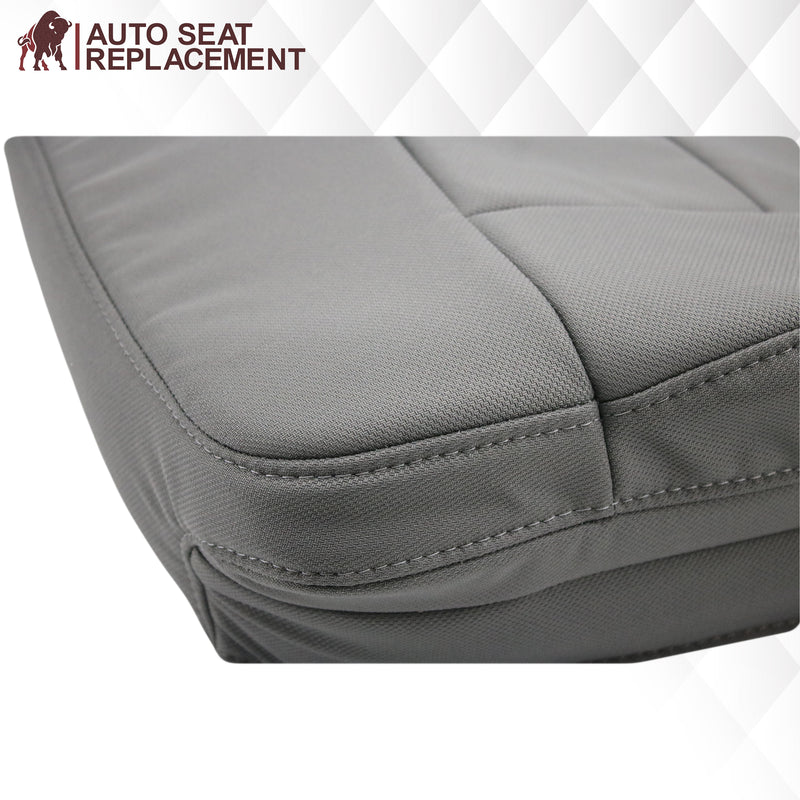 2004 2005 2006 2007 2008 Ford F150 Lariat Cloth Seat Covers in Medium Flint Gray- 2000 2001 2002 2003 2004 2005 2006- Leather- Vinyl- Seat Cover Replacement- Auto Seat Replacement