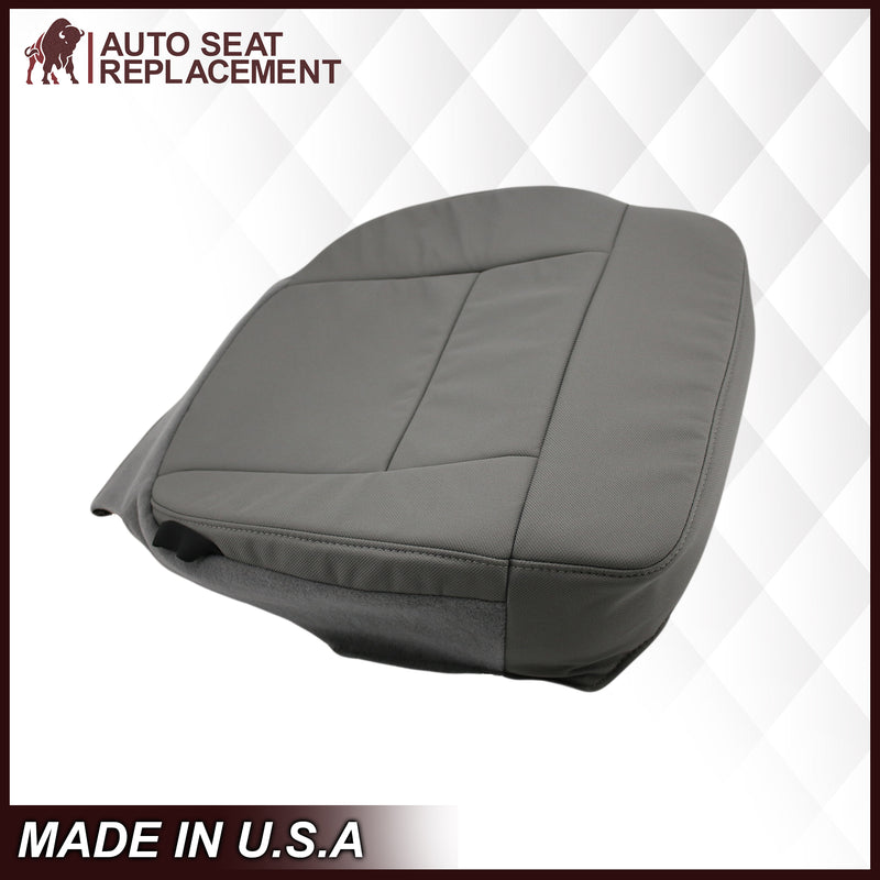 2004 2005 2006 2007 2008 Ford F150 Lariat Cloth Seat Covers in Medium Flint Gray- 2000 2001 2002 2003 2004 2005 2006- Leather- Vinyl- Seat Cover Replacement- Auto Seat Replacement