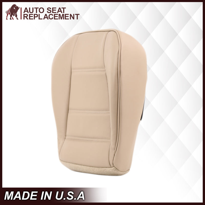 1999-2004 Ford Mustang V6 Seat Cover in Medium Parchment Tan: Choose From Variation- 2000 2001 2002 2003 2004 2005 2006- Leather- Vinyl- Seat Cover Replacement- Auto Seat Replacement