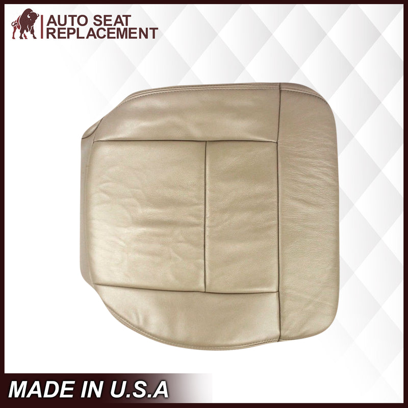 2005-2008 Ford F-150 Seat Cover in Tan: Choose Leather or Vinyl- 2000 2001 2002 2003 2004 2005 2006- Leather- Vinyl- Seat Cover Replacement- Auto Seat Replacement