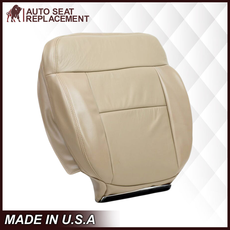 2005-2008 Ford F-150 Seat Cover in Tan: Choose Leather or Vinyl- 2000 2001 2002 2003 2004 2005 2006- Leather- Vinyl- Seat Cover Replacement- Auto Seat Replacement