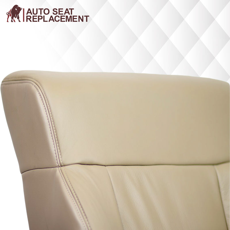2005-2008 Ford F-150 Seat Cover in Tan: Choose Leather or Vinyl- 2000 2001 2002 2003 2004 2005 2006- Leather- Vinyl- Seat Cover Replacement- Auto Seat Replacement