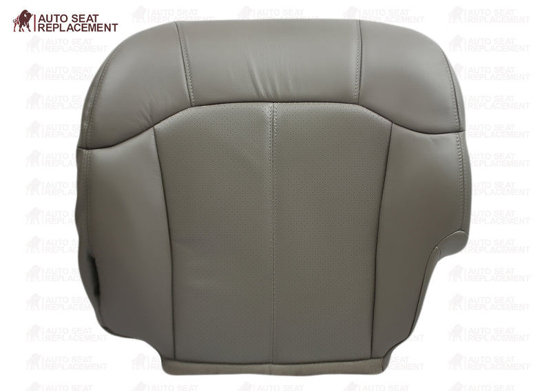 2002 Cadillac Escalade Perforated Seat Cover in Gray: Choose From Variations- 2000 2001 2002 2003 2004 2005 2006- Leather- Vinyl- Seat Cover Replacement- Auto Seat Replacement