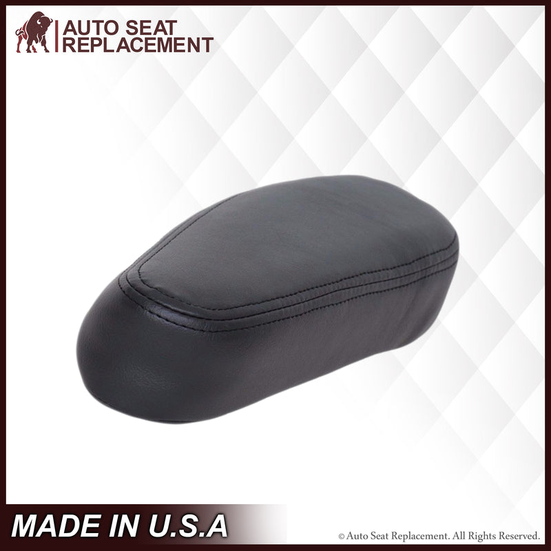 1999-2002 Chevy Silverado GMC Sierra Armrest Cover in Dark Graphite- 2000 2001 2002 2003 2004 2005 2006- Leather- Vinyl- Seat Cover Replacement- Auto Seat Replacement