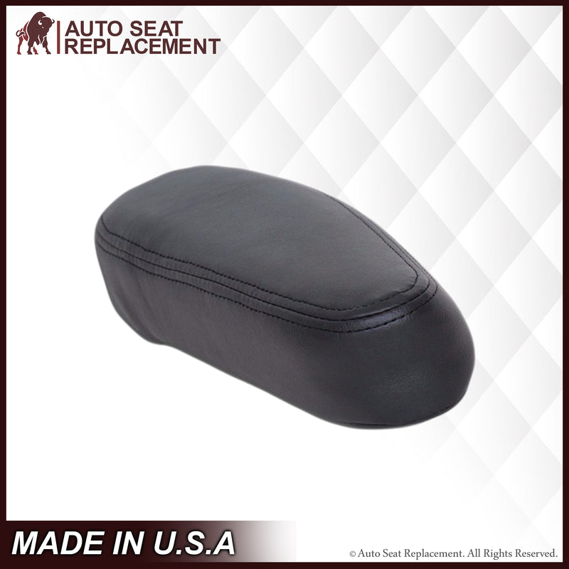 1999-2002 Chevy Silverado GMC Sierra Armrest Cover in Dark Graphite- 2000 2001 2002 2003 2004 2005 2006- Leather- Vinyl- Seat Cover Replacement- Auto Seat Replacement
